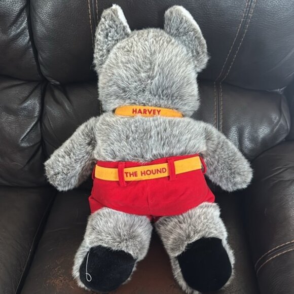 Harvey The Hound Calgary Flames NHL Plush Mascot Figure 23” - Picture 4 of 6
